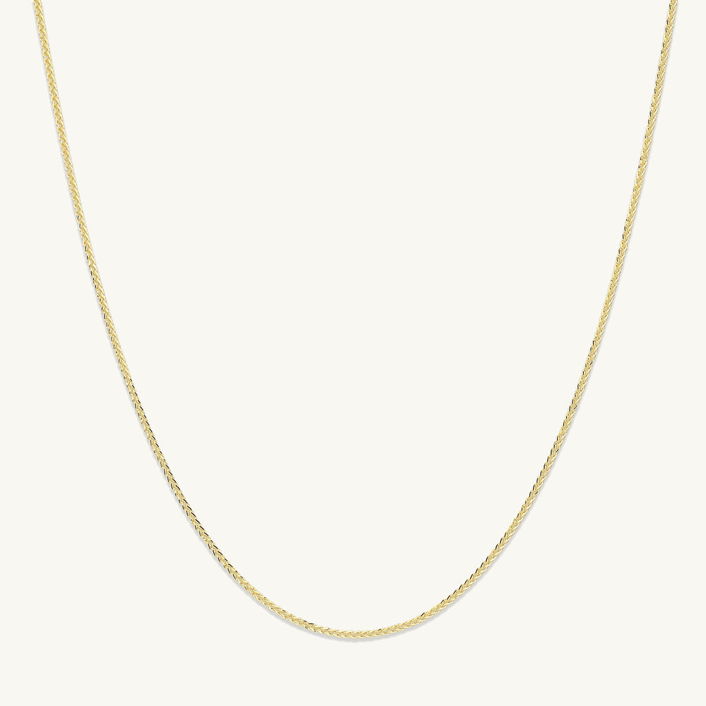 Thin Cable Chain Rope Necklace