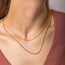 Thin Cable Chain Rope Necklace