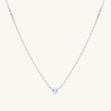 Trillion Triangle Sapphire Necklace
