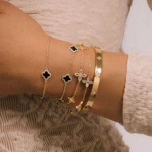 Trio Marquise Clover Solitaire Bracelet