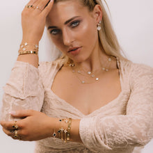 Clover Station MOP Sapphire Bracelet