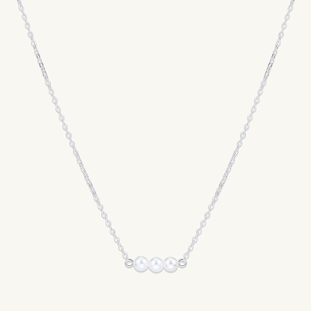 Triple Freshwater Pearl Necklace