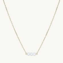 Triple Freshwater Pearl Necklace