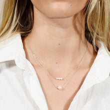 Triple Freshwater Pearl Necklace