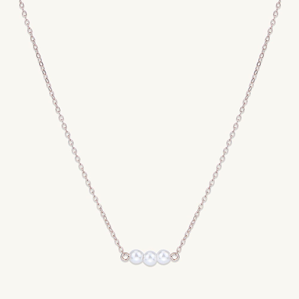 Triple Freshwater Pearl Necklace