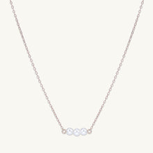 Triple Freshwater Pearl Necklace