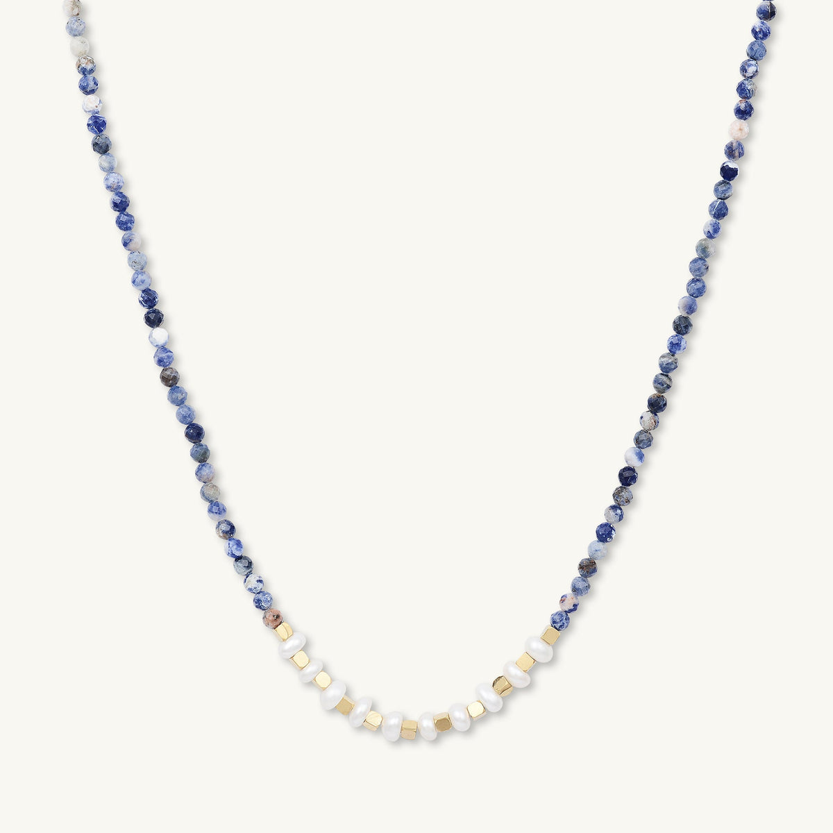 Turquoise Stone Pearl Necklace