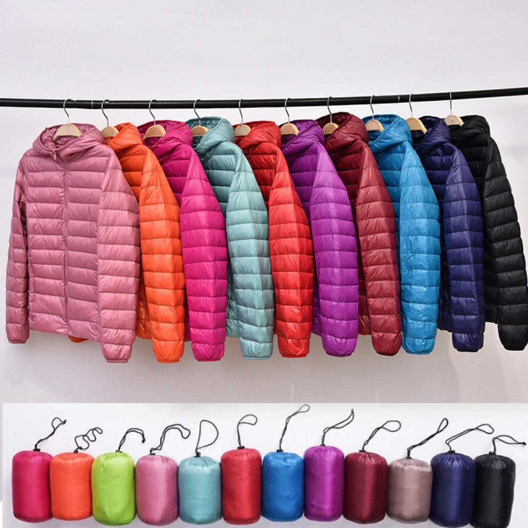 Aria Femme Waterproof Jacket – Lightweight, Versatile & Elegant with Removable Hood