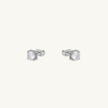 Unisex Classic Sapphire Stud Earrings