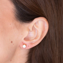 Unisex Classic Sapphire Stud Earrings