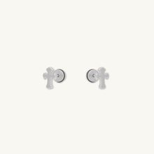 Unisex Cross Stud Earrings