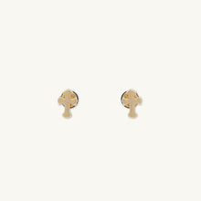 Unisex Cross Stud Earrings
