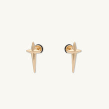 Unisex Long Cross Stud Earrings