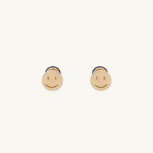 Unisex Smiley Face Stud Earrings