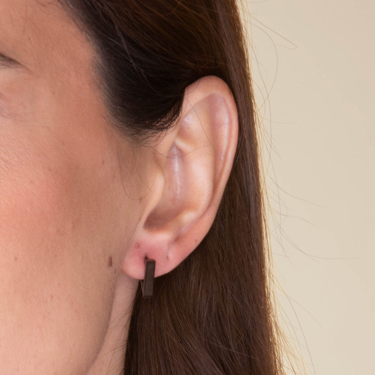 Unisex Triangle Hoop Earrings