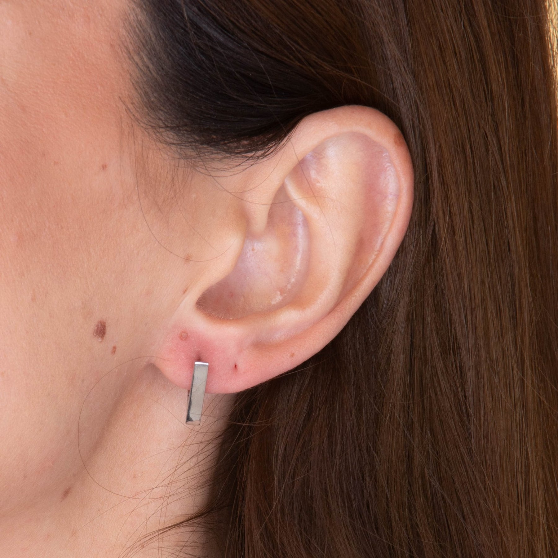 Unisex Triangle Hoop Earrings