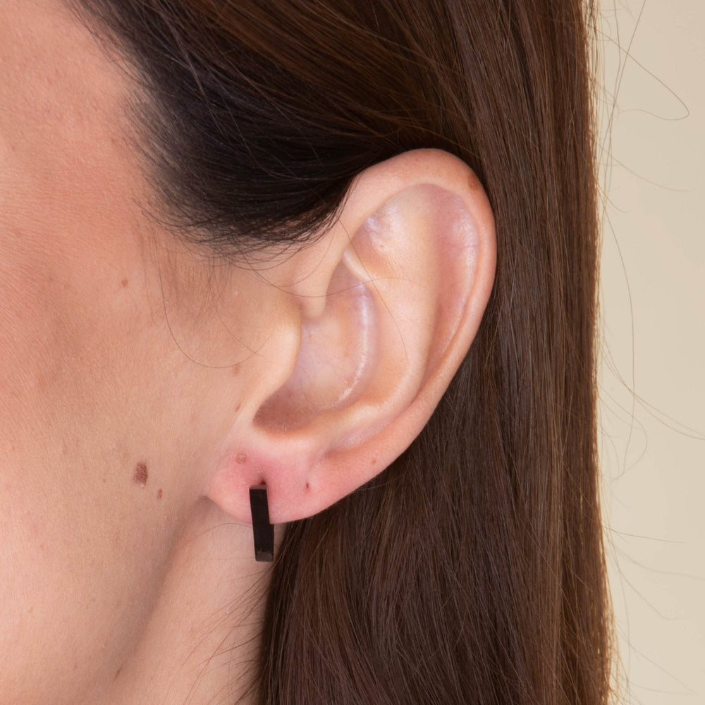 Unisex Triangle Hoop Earrings