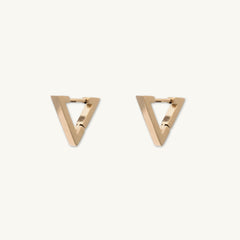 Unisex Triangle Hoop Earrings