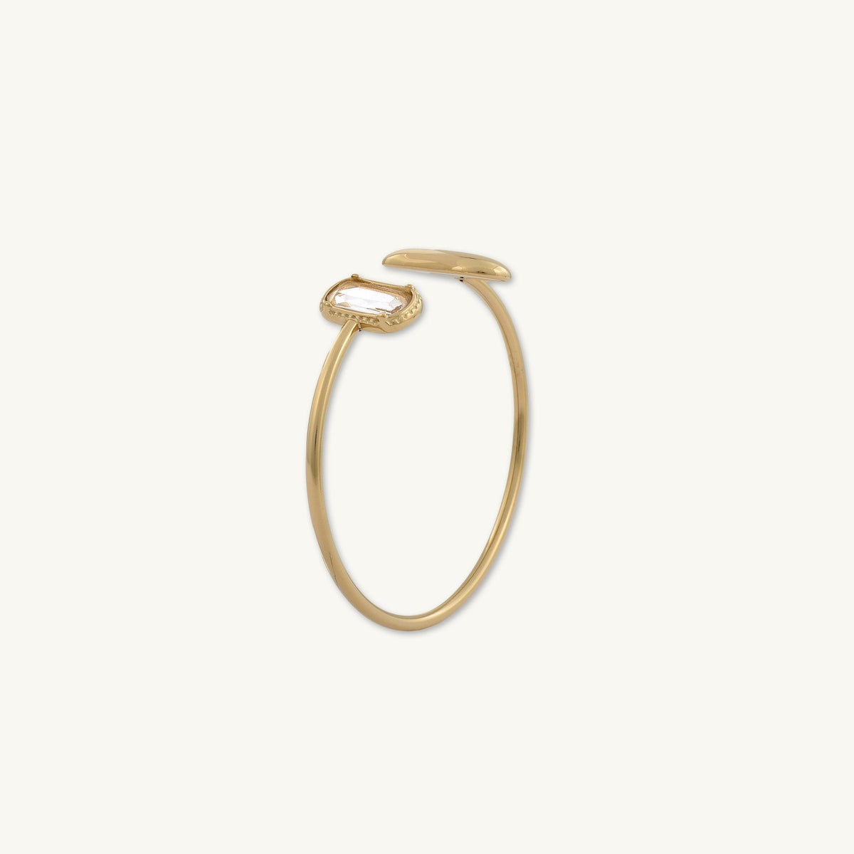 Vanessa Sapphire Open Cuff Bangle
