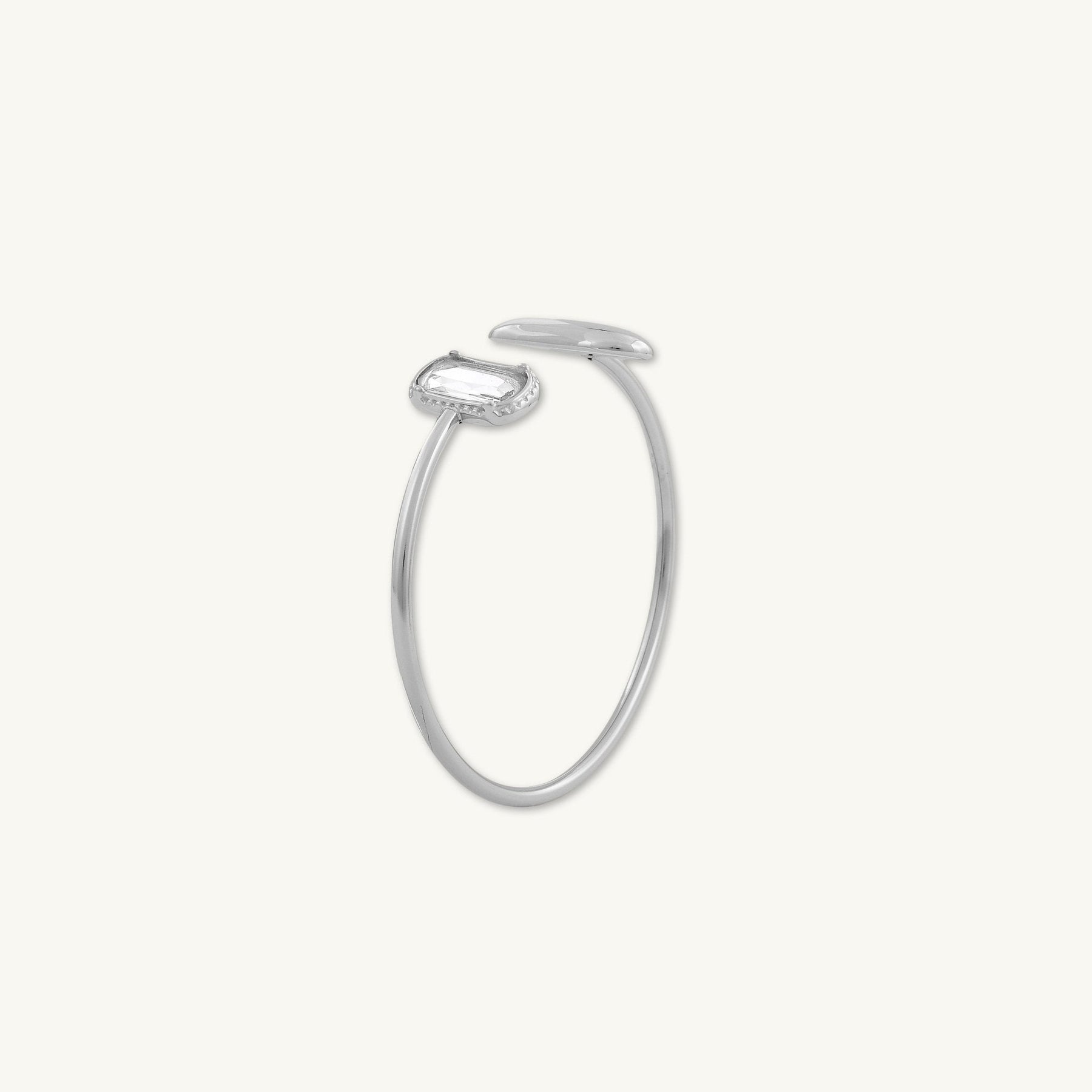 Vanessa Sapphire Open Cuff Bangle