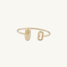 Vanessa Sapphire Open Cuff Bangle