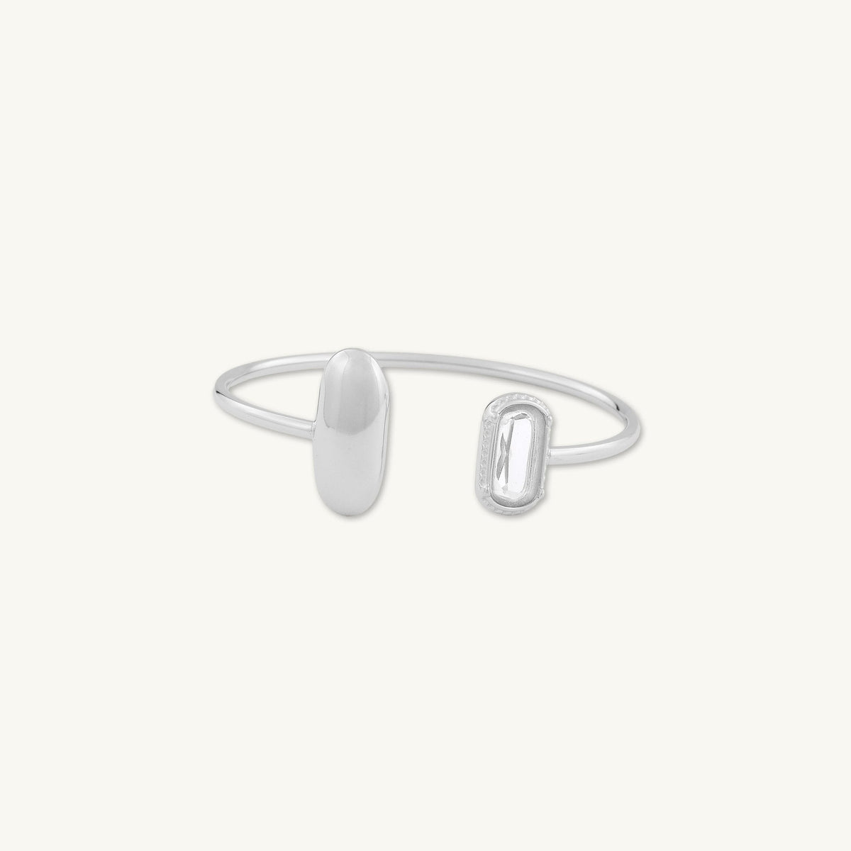 Vanessa Sapphire Open Cuff Bangle
