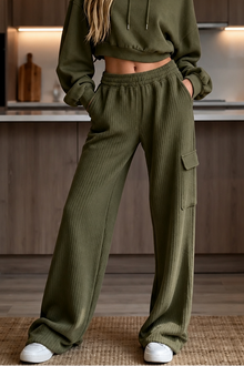Waistwell – High Waisted Drawstring Wide Leg Pants