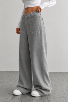Wearbella – Wide-Leg Relaxed Pocket Trousers