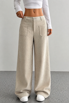 Wearbella – Wide-Leg Relaxed Pocket Trousers