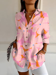 Haven Blouse Femme Chic – Elegant Long Sleeve Blouse for Daily Wear or Office