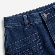 Vellora – Patch-Pocket Wide-Leg Jeans