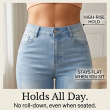 Velora — Slimming High-Waist Capri Jeans