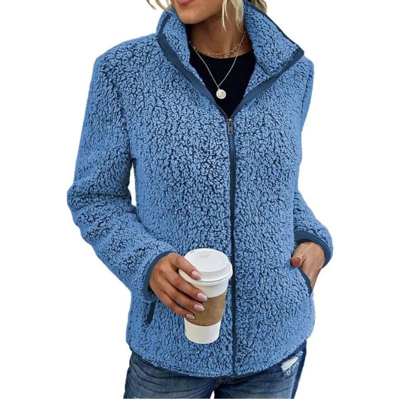 Neriah Women's Vest – Chic & Warm Winter Fleece, Elegant and Comfortable