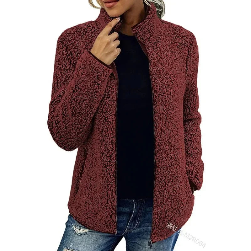 Neriah Women's Vest – Chic & Warm Winter Fleece, Elegant and Comfortable
