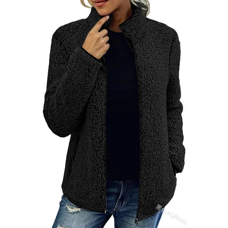 Neriah Women's Vest – Chic & Warm Winter Fleece, Elegant and Comfortable