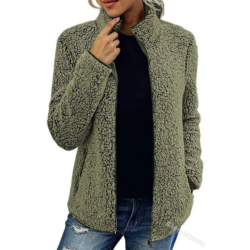 Neriah Women's Vest – Chic & Warm Winter Fleece, Elegant and Comfortable