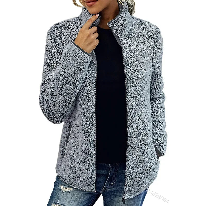 Neriah Women's Vest – Chic & Warm Winter Fleece, Elegant and Comfortable