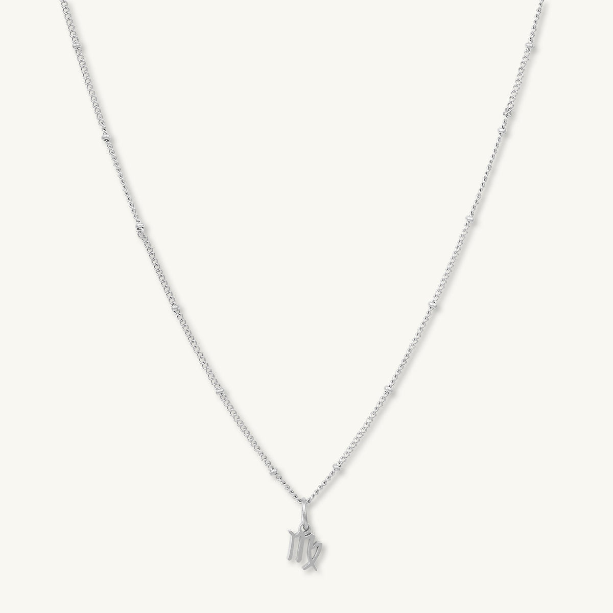 Virgo Pendant Zodiac Star Sign Necklace