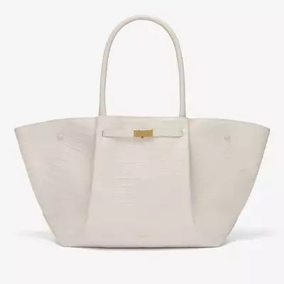 Celestina Women's Handbag – Elegant in Durable Vegan Leather with Golden Clasp and Large Space
